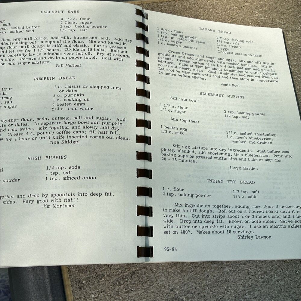 Our Favorite Recipes Bryon Health Center Cookbook Ft. Wayne, IN - Picture 8 of 10